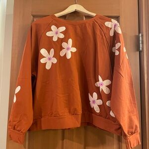 Rebecca Pearcy Floral Sweatshirt